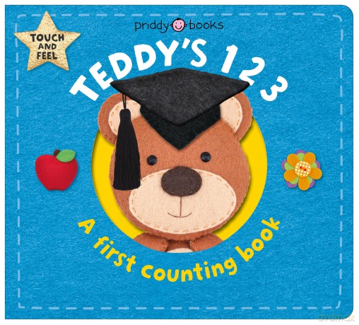 Teddy's 123: A first counting book - Priddy Books [KSIĄŻKA]