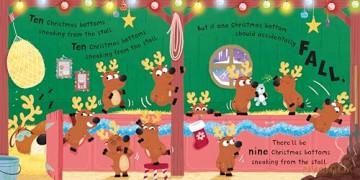 Ten Christmas Bottoms: A laugh-out-loud rhyming counting book: 3 - Barry Timms [KSIĄŻKA]