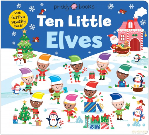 Ten Little Elves - Roger Priddy [KSIĄŻKA]