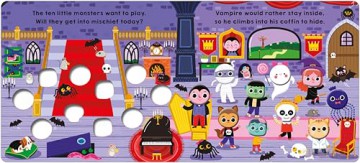 Ten Little Monsters - Priddy Books [KSIĄŻKA]