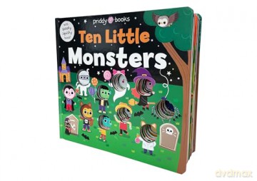 Ten Little Monsters - Priddy Books [KSIĄŻKA]