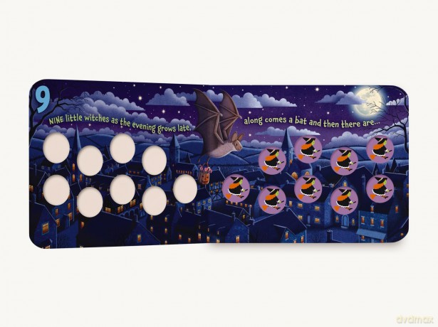 Ten Little Witches: A Counting Storybook - Amanda Sobotka [KSIĄŻKA]