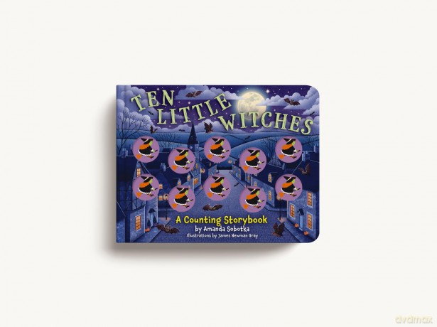Ten Little Witches: A Counting Storybook - Amanda Sobotka [KSIĄŻKA]