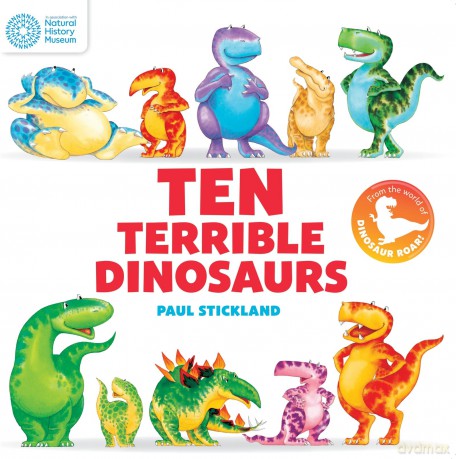 Ten Terrible Dinosaurs - Paul Stickland [KSIĄŻKA]