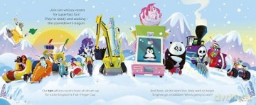 Ten Whizzy Racers: Frosty Falls Frenzy: A fun rhyming countdown adventure from the award-winning racing series - Timothy Knapman [KSIĄŻKA]