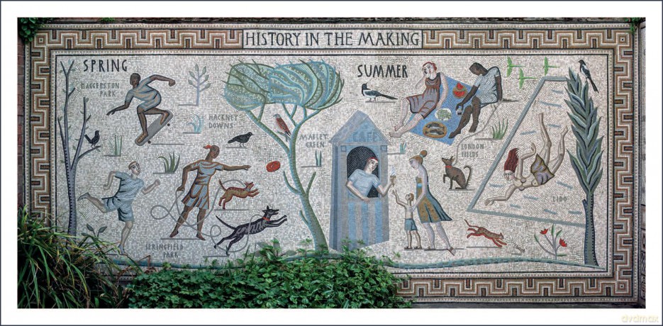 Tessa Hunkin's Hackney Mosaic Project - Tessa Hunkin [KSIĄŻKA]