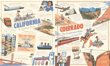 The 50 States: Things That Go - Kristen Lee [KSIĄŻKA]