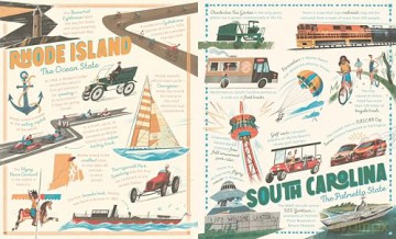 The 50 States: Things That Go - Kristen Lee [KSIĄŻKA]