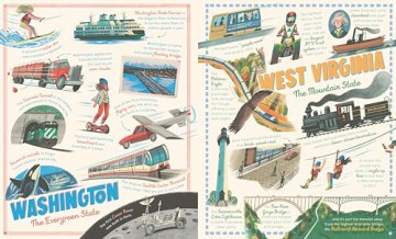 The 50 States: Things That Go - Kristen Lee [KSIĄŻKA]