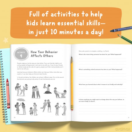 The ADHD Workbook for Kids: Helping Children Gain Self-Confidence, Social Skills, and Self-Control - Lawrence E Shapiro [KSIĄŻKA]