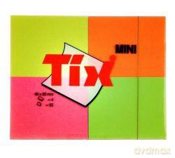 Notes Samoprzylepny 40x50mm Tix Mini Neon