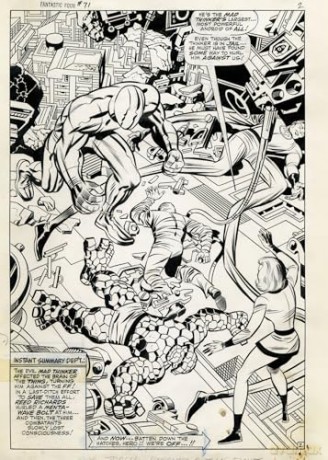 The Art of Fantastic Four - Jack Kirby [KSIĄŻKA]