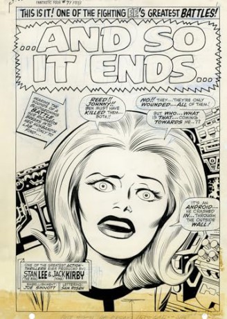 The Art of Fantastic Four - Jack Kirby [KSIĄŻKA]