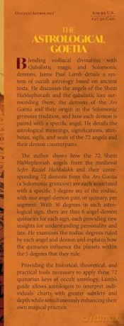 The Astrological Goetia: The 72 Keys to Angelic and Demonic Astrology - Jaime Paul Lamb [KSIĄŻKA]
