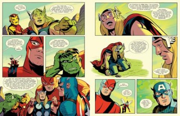 The Avengers in the Veracity Trap! - Chip Kidd [KOMIKS]