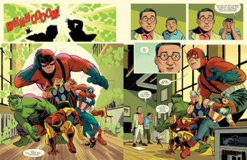 The Avengers in the Veracity Trap! - Chip Kidd [KOMIKS]