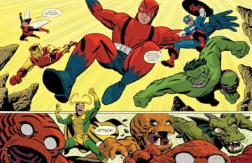 The Avengers in the Veracity Trap! - Chip Kidd [KOMIKS]