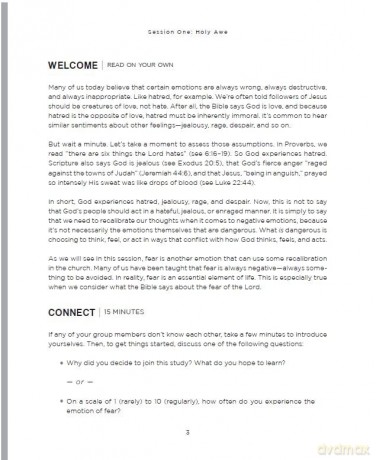 The Awe of God Bible Study Guide plus Streaming Video: The Astounding Way a Healthy Fear of God Transforms Your Life - John Bevere [KSIĄŻKA]
