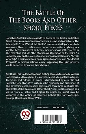 The Battle of the Books and Other Short Pieces - Jonathan Swift [KSIĄŻKA]