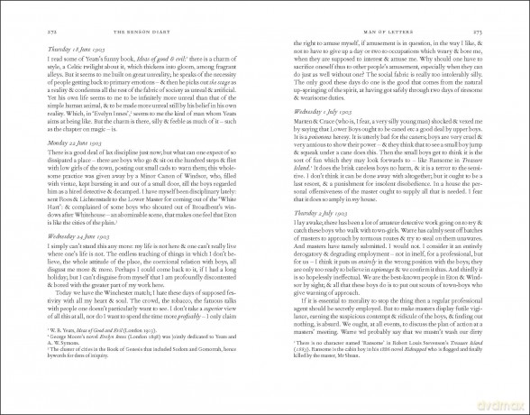 The Benson Diary: I: 1885-1906; II: 1907-1925: 1;2 - A.C. Benson [KSIĄŻKA]