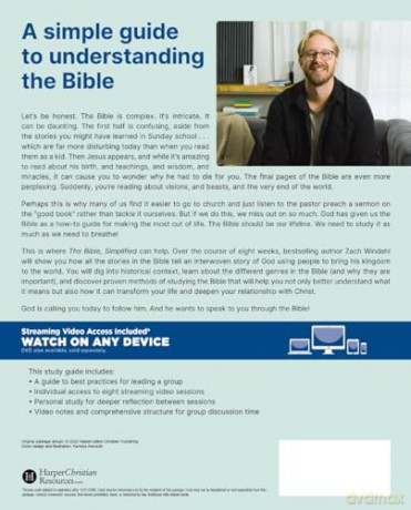 The Bible, Simplified Study Guide plus Streaming Video: Learn the story. Live the story. - Zach Windahl [KSIĄŻKA]