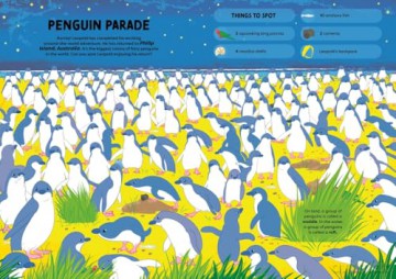 The Big Around-the-World Animal Adventure: A search and find book - Vicky Woodgate [KSIĄŻKA]