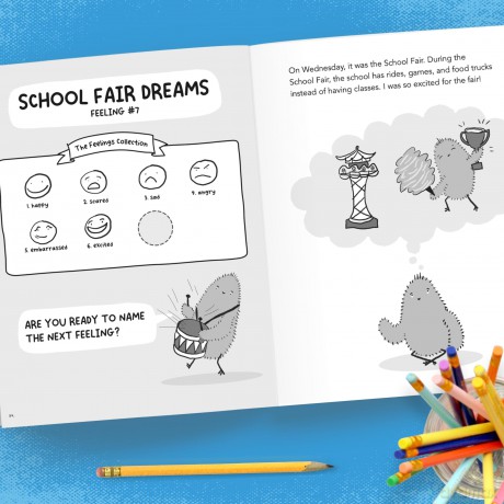 The Big Book of Big Feelings: An Emotional Intelligence Activity Book for Kids - Rachael Katz [KSIĄŻKA]
