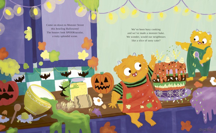 The Big Monster Bake - Fiona Barker [KSIĄŻKA]