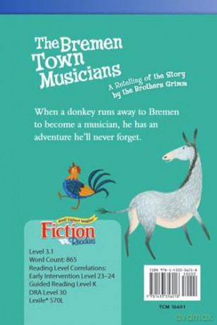 The Bremen Town Musicians: A Retelling of the Story by the Brothers Grimm - Leah Osei [KSIĄŻKA]