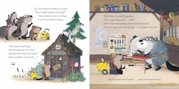 The Busiest Beaver: from the creators of The Littlest Yak - Lu Fraser [KSIĄŻKA]