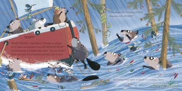 The Busiest Beaver: from the creators of The Littlest Yak - Lu Fraser [KSIĄŻKA]