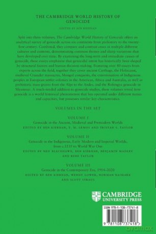 The Cambridge World History of Genocide - Ben Kiernan [KSIĄŻKA]