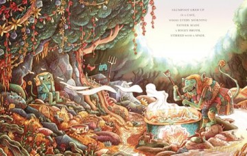 The Cave Downwind of the Café: A new brilliantly disgusting monster-filled Halloween rhyming story book great for children aged 3+! - Mikey Please [KSIĄŻKA]