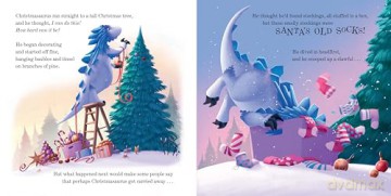 The Christmasaurus and the Night Before Christmas: A heartwarming festive picture book - Tom Fletcher [KSIĄŻKA]