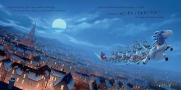 The Christmasaurus and the Night Before Christmas: A heartwarming festive picture book - Tom Fletcher [KSIĄŻKA]