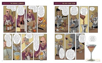 The Comic Book History of the Cocktail: Five Centuries of Mixing Drinks and Carrying On - David Wondrich [KOMIKS]