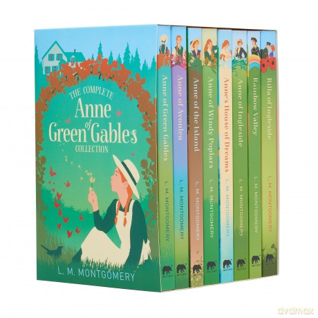 The Complete Anne of Green Gables Collection: 8-Book paperback boxed set - L. M. Montgomery [KSIĄŻKA]
