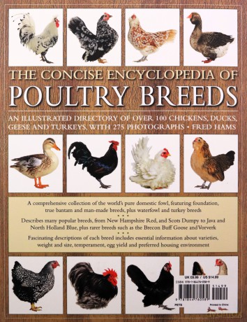 The Concise Encyclopedia of Poultry Breeds: An Illustrated Directory of Over 100 Chickens, Ducks, Geese and Turkeys, with 275 Photographs - Fred Hams [KSIĄŻKA]