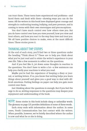 The Courage to Be Yourself: True Stories by Teens about Cliques, Conflicts, and Overcoming Peer Pressure - Educators for Social Responsibility [KSIĄŻKA]