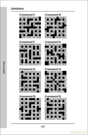 The Daily Crossword Book: A puzzle for every day of the year - Richardson Puzzles and Games [KSIĄŻKA]