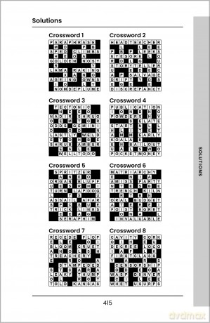 The Daily Crossword Book: A puzzle for every day of the year - Richardson Puzzles and Games [KSIĄŻKA]