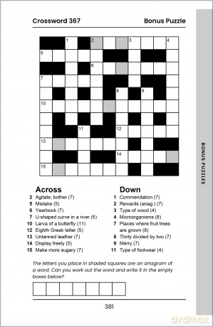 The Daily Crossword Book: A puzzle for every day of the year - Richardson Puzzles and Games [KSIĄŻKA]