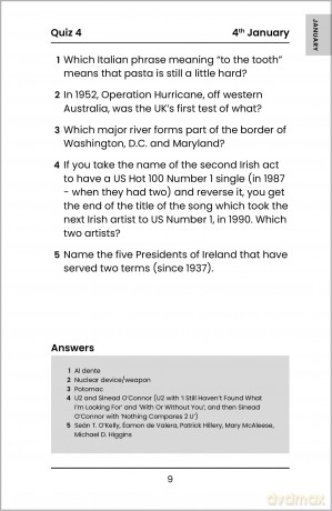 The Daily Quiz Book - David McGaughey [KSIĄŻKA]