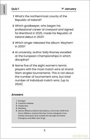 The Daily Quiz Book - David McGaughey [KSIĄŻKA]