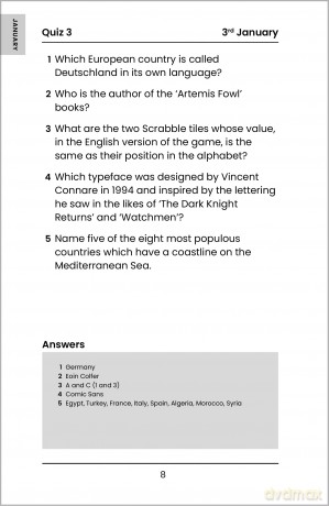The Daily Quiz Book - David McGaughey [KSIĄŻKA]