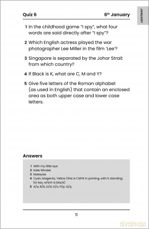 The Daily Quiz Book: A quiz for every day of the year - David McGaughey [KSIĄŻKA]