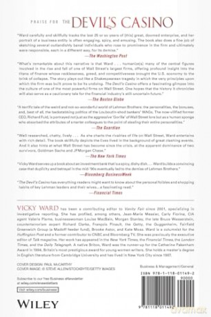 The Devil's Casino: Friendship, Betrayal, and theHigh-Stakes Games Played Inside Lehman Brothers - Vicky Ward [KSIĄŻKA]