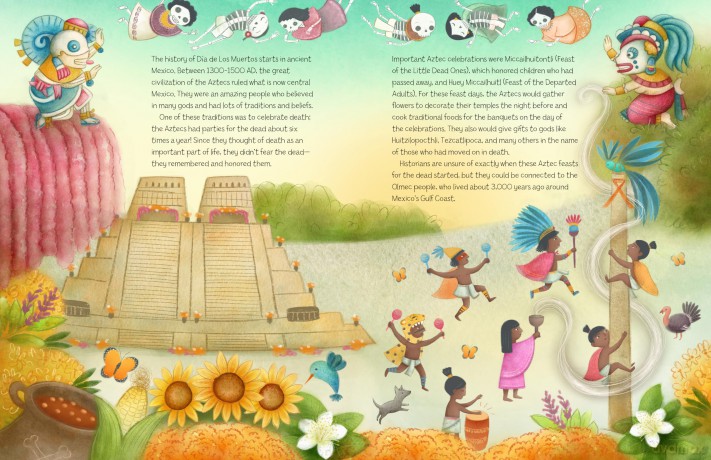 The Dia de Los Muertos Story: Celebrating the Never-Ending Bonds of Family - Andrea Jáuregui De La Torre [KSIĄŻKA]