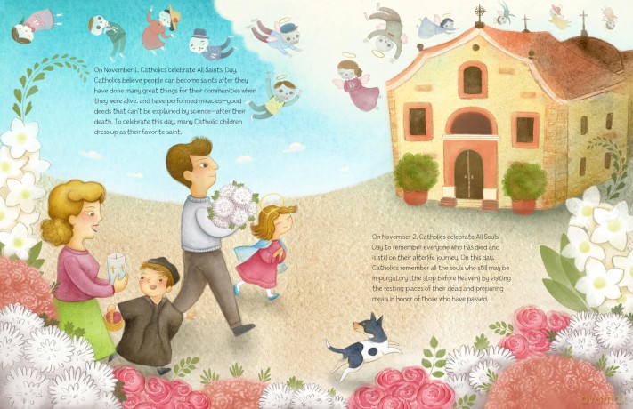 The Dia de Los Muertos Story: Celebrating the Never-Ending Bonds of Family - Andrea Jáuregui De La Torre [KSIĄŻKA]
