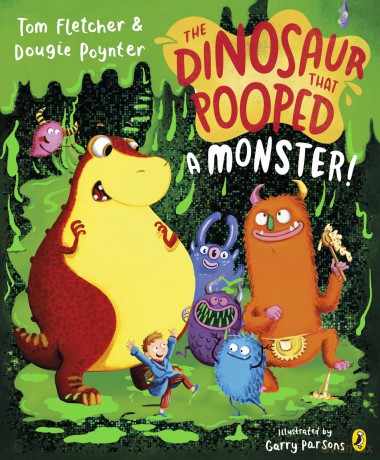 The Dinosaur that Pooped a Monster!: The perfect gift for Halloween - Tom Fletcher [KSIĄŻKA]